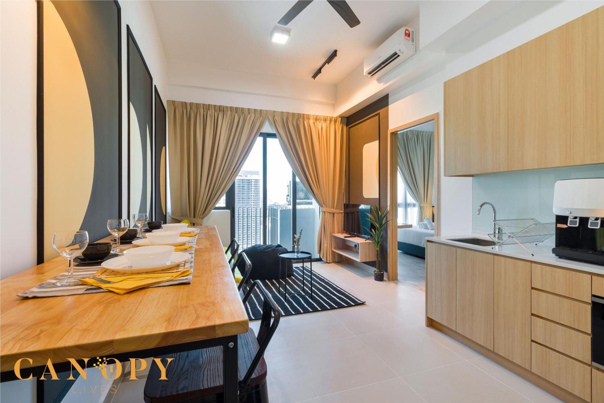 쿠알라룸푸르 The Luxe & The Colony, Klcc 아파트 객실 사진